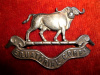 Sudan - Equatorial Corps 1936 Hallmarked Silver Helmet Badge 